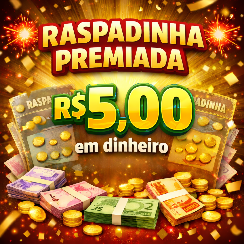 Prêmio em dinheiro R$ 5,00 Reais