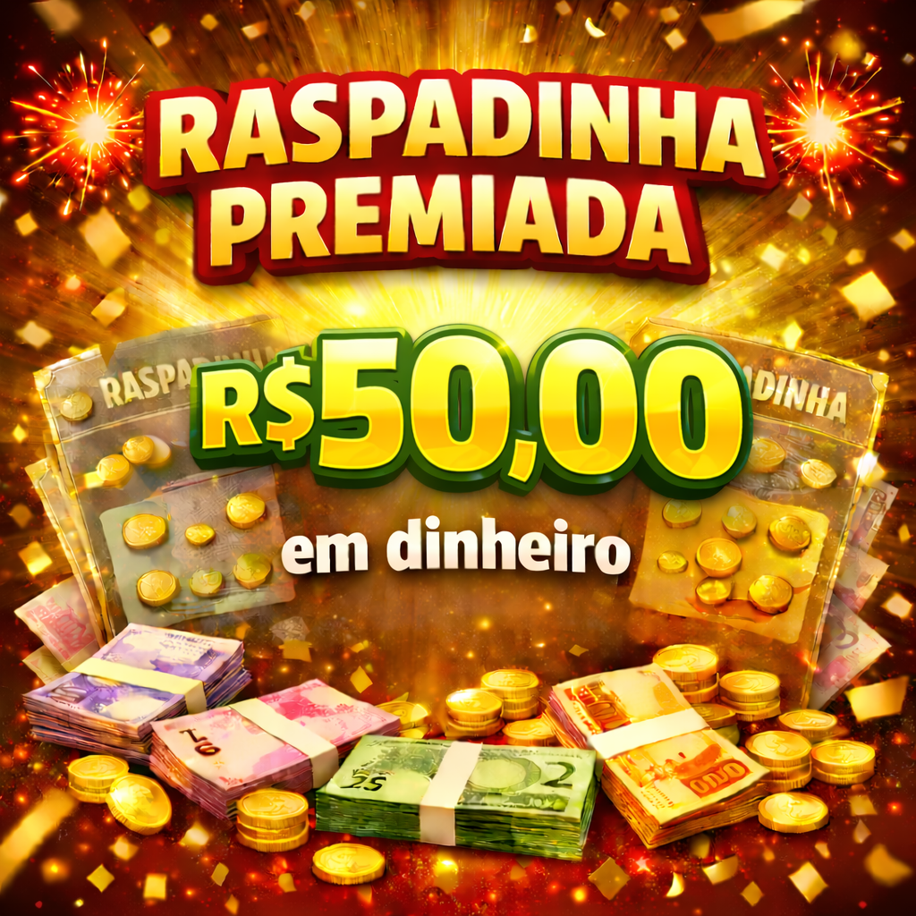 Prêmio em dinheiro R$ 50,00 Reais